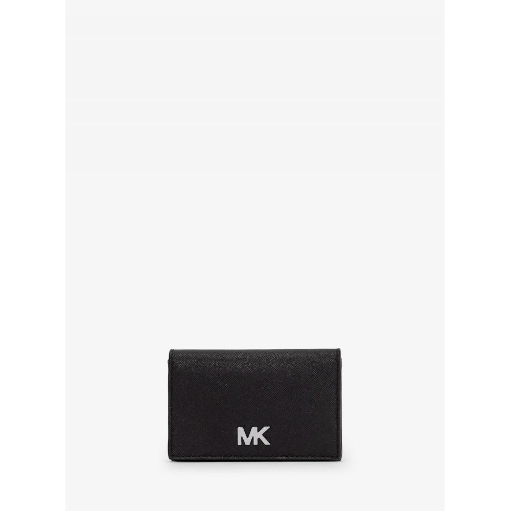 Michael Kors Cooper 36s5lcod6u1 Business Card Wallet Black