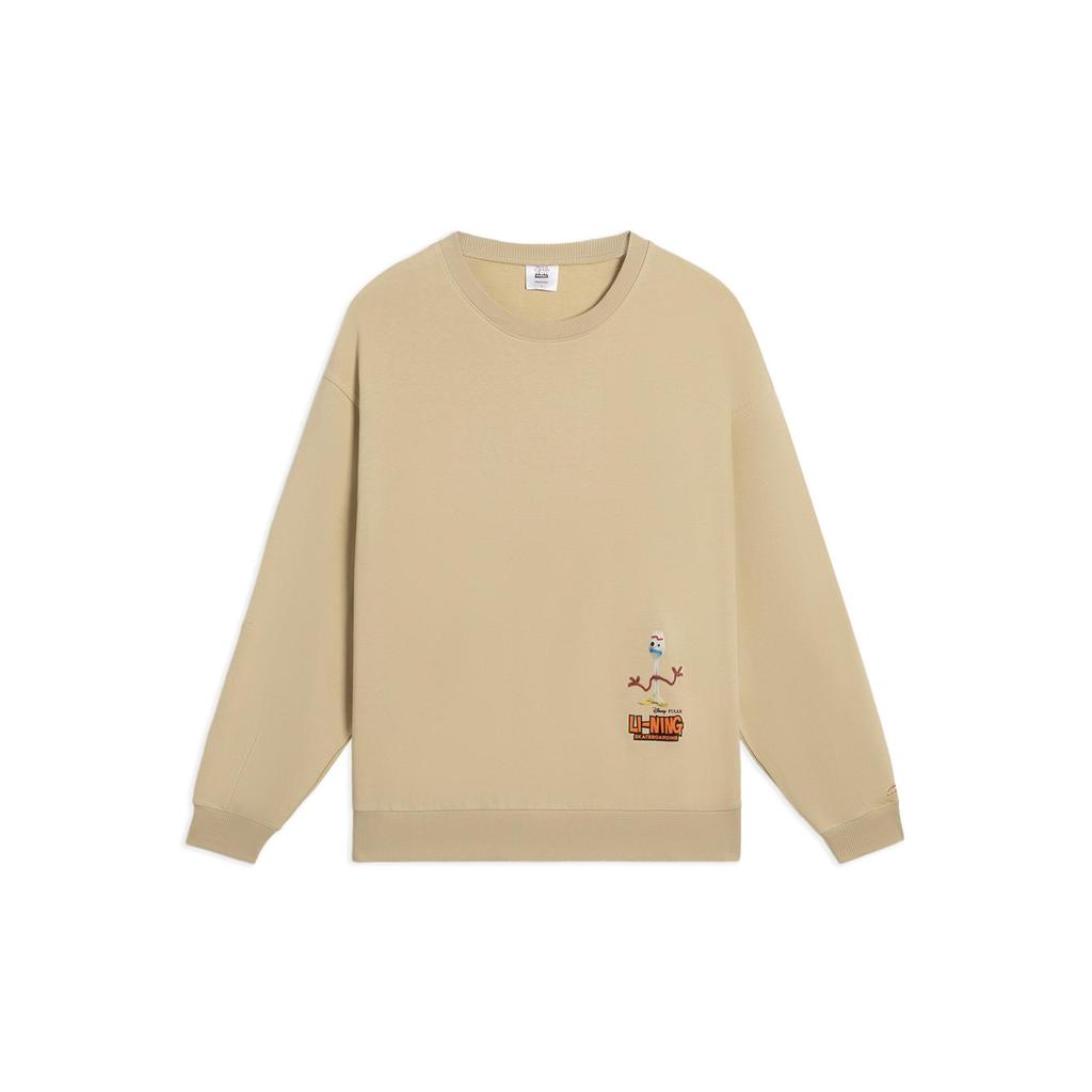Мужская толстовка Li Ning Disney Молочный Умбра AWDS971-1