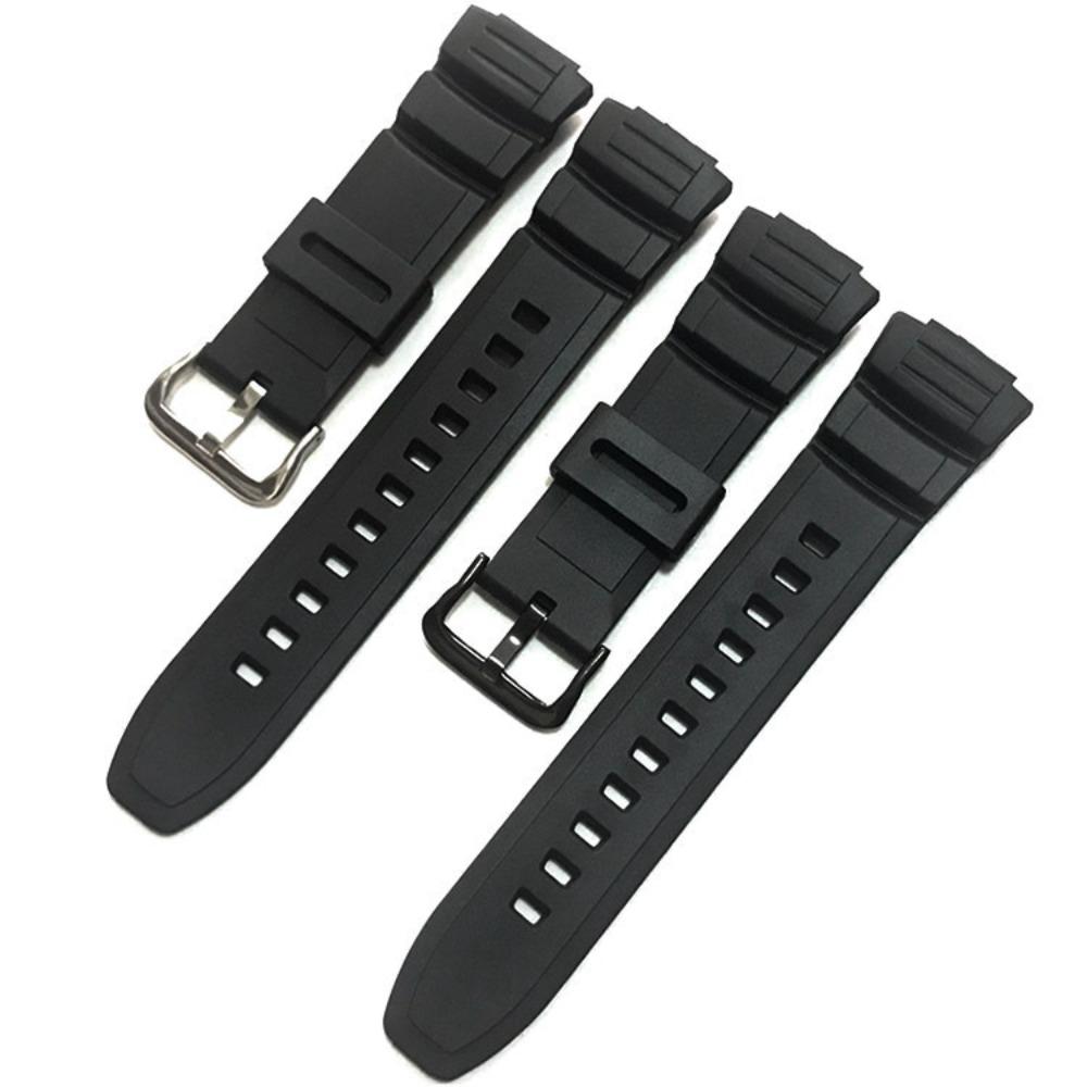 Спортивный резиновый ремешок, мягкий ремешок для часов Casio MCW-110H 100 W-S220 HDD-S100 5434, аксессуары для часов