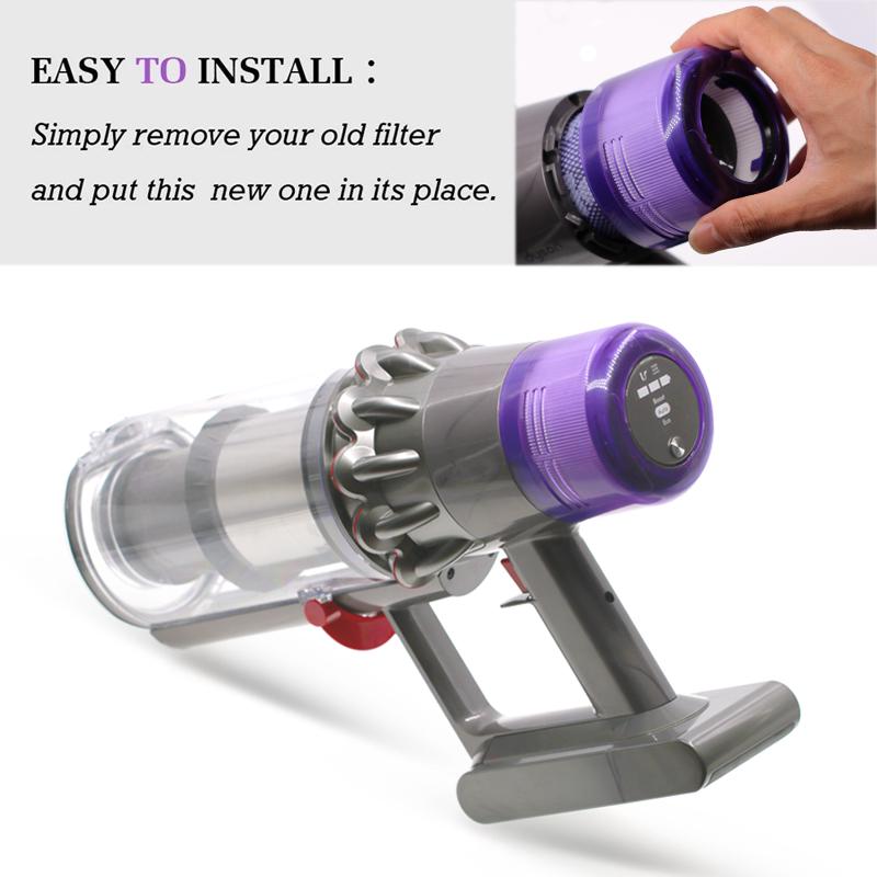 Совместимо Для пылесоса Dyson V11 Torque Drive / V11 Animal / V15 Detect Фильтр Hepa Детали Аксессуары № 970013-02