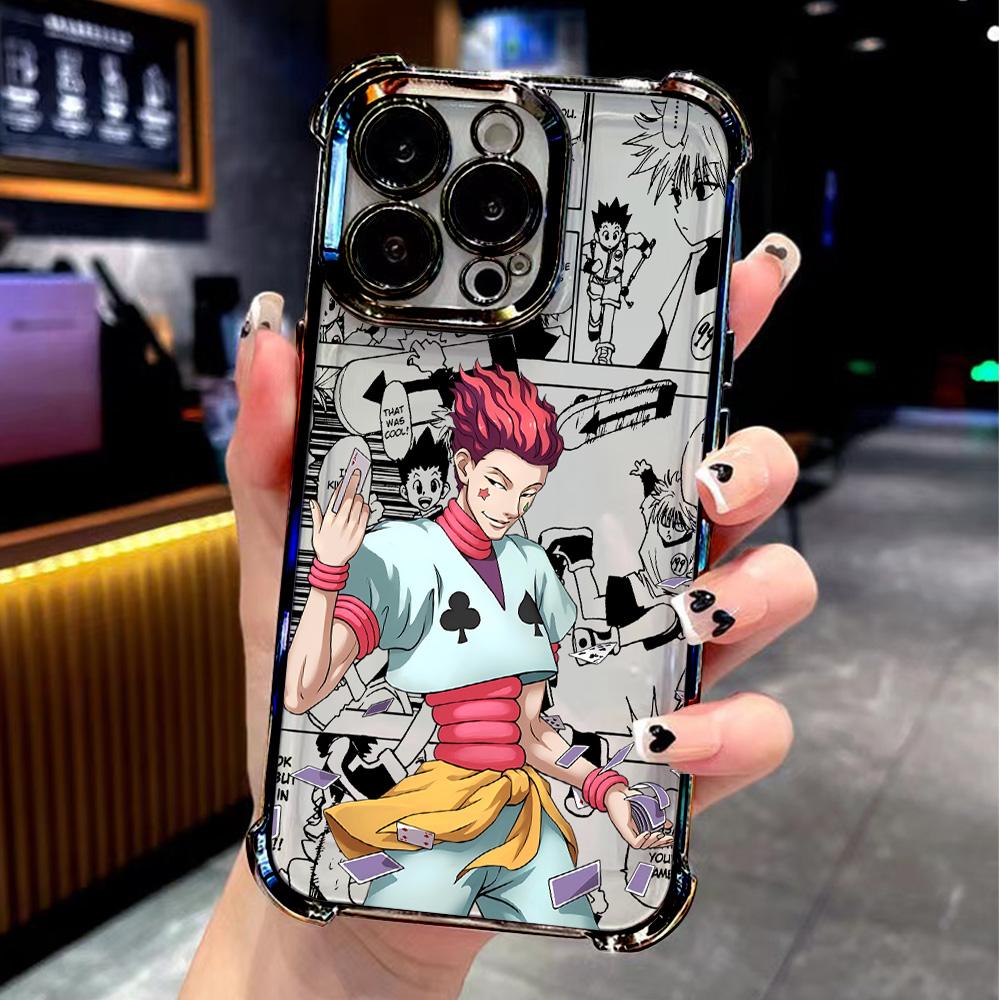 Роскошный крутой чехол для телефона с покрытием по мотивам аниме HUNTER×HUNTER для Xiaomi 15 14 13 Poco F4 F5 X7 X6 X5 X3 Pro Ultra 4G 5G, противоударный чехол