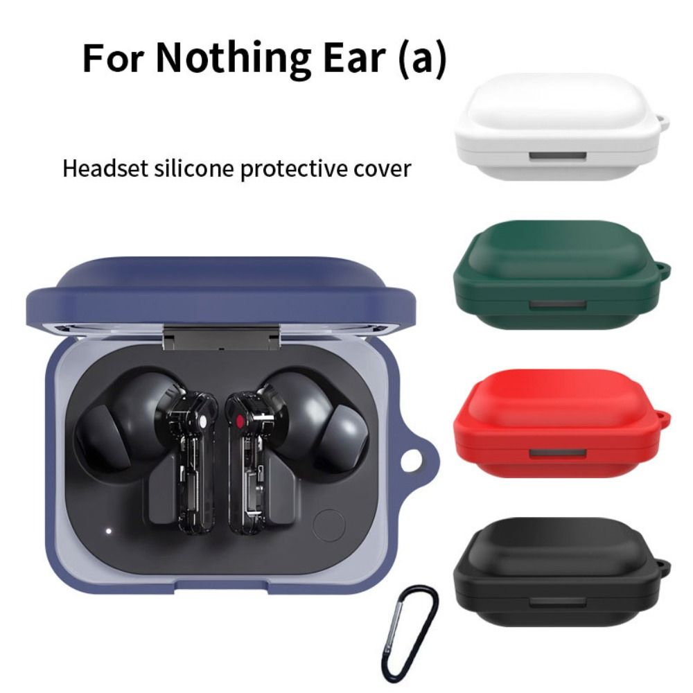 Anti-fingerprint Earbuds Protective Cover Wireless Earphone Accessories for Nothing Ear (a)