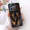 Чехол для Honor X8d 4G Крутой Модный Расписной Чехол 6.77'' Мягкий Силиконовый Чехол для Телефона Для Honor X8d X 8d HonorX8d 4G Задняя Крышка Coque