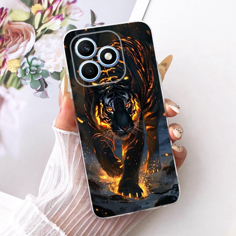 Чехол для Honor X8d 4G Крутой Модный Расписной Чехол 6.77'' Мягкий Силиконовый Чехол для Телефона Для Honor X8d X 8d HonorX8d 4G Задняя Крышка Coque