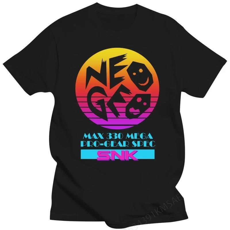 Neo Geo Snk Unisex T Shirts Awesome Tee Shirt Classic Short Sleeve Crew Neck Tshirt Pure Cotton Gift Idea Tops