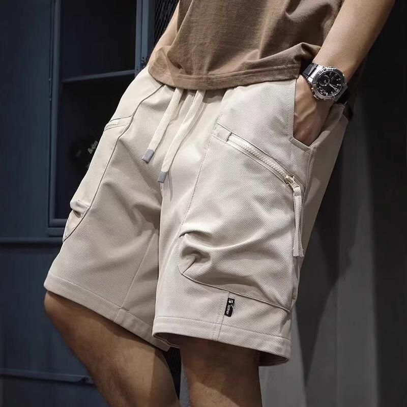 Summer Shorts Korean Style Cargo Shorts Men's Sports Casual Pants Loose Trendy Brand Large Size Pants
