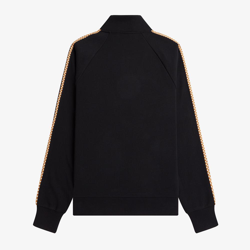 Fred Perry [Острый] Свитшот на молнии с принтом в клетку - Черный Afpm2336587-102