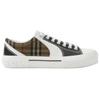 Burberry Винтажный Хлопок Клетка Черно-Белый 80654481