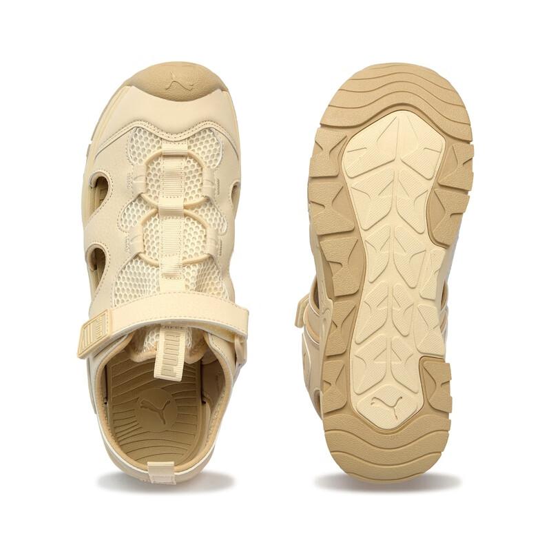 Puma Fun Racer Terra Jr Модные Удобные Дышащие Сандалии с Низким Верхом Детские Сандалии Песочно-Коричневый 406340-02
