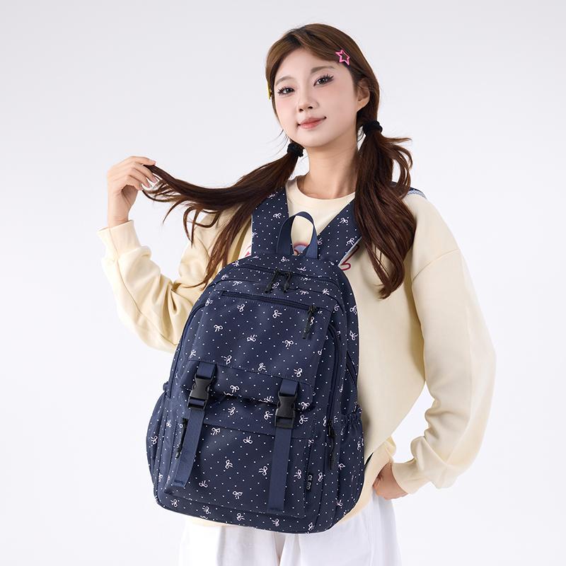 Рюкзак большой вместимости с принтом, студенческий школьный рюкзак, легкий рюкзак