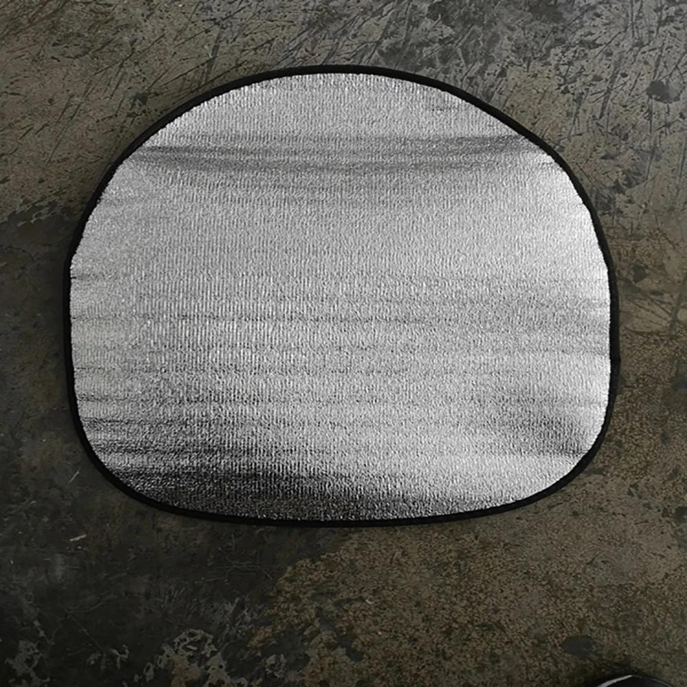 44*50cm High Quality Car Steering Wheel Sunshade Double Thick Foil Heat Protection Sunscreen Parasol Heat Resistant Shield
