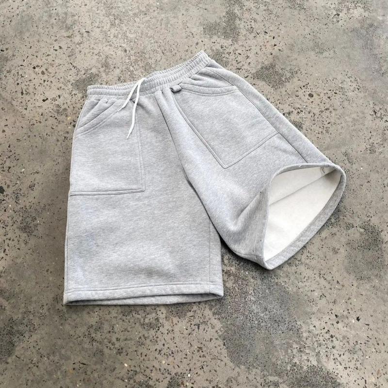 Европейские и американские летние однотонные свободные спортивные повседневные брюки в стиле хип-хоп с завышенной талией