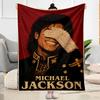 Michael Jackson 68 Blanket Warmthful Decor Great for Bedding Picnics Seaside for All Occasions Stylish Decor Gifts For Family Or Friends