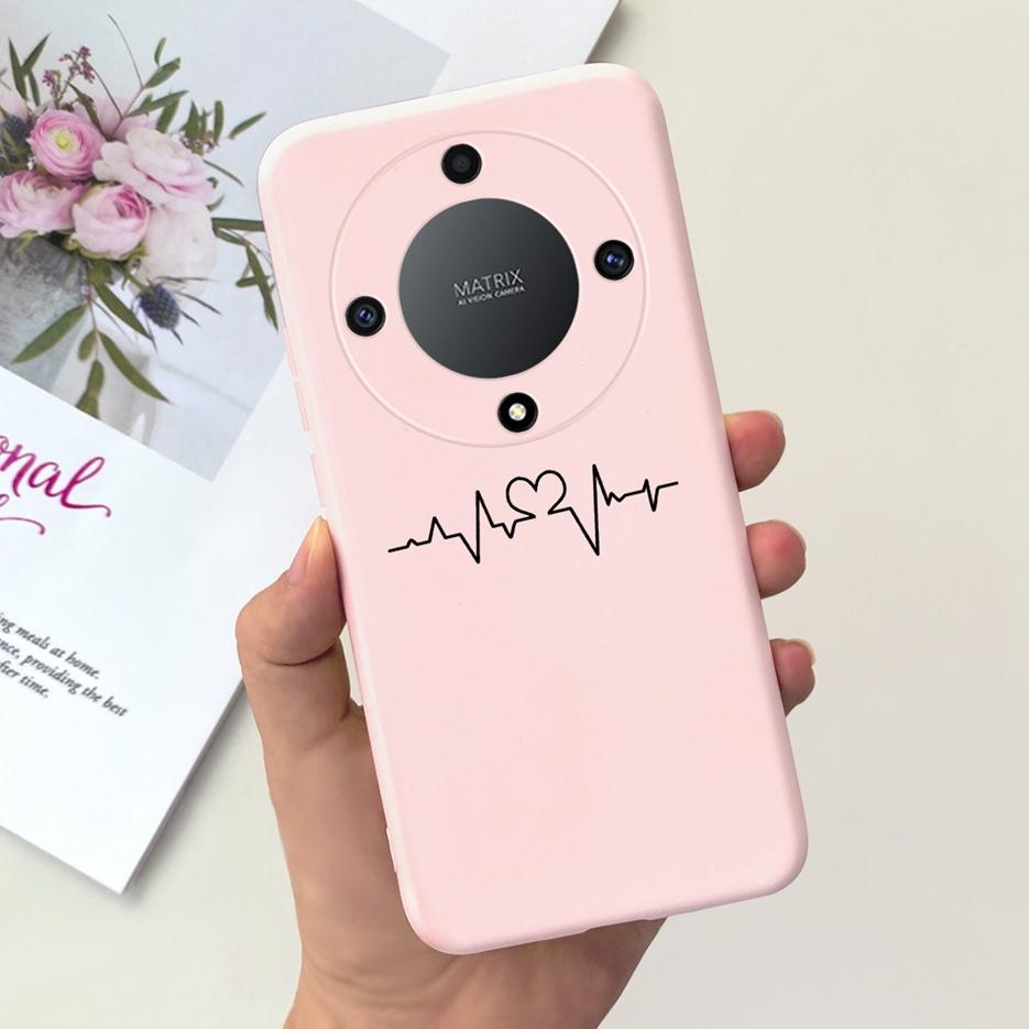 For Honor Magic6 Lite Case Magic 5 Lite Stylish Painted Cover Soft Silicone Phone Case For Honor Magic5 Lite Magic 6 Lite Bumper