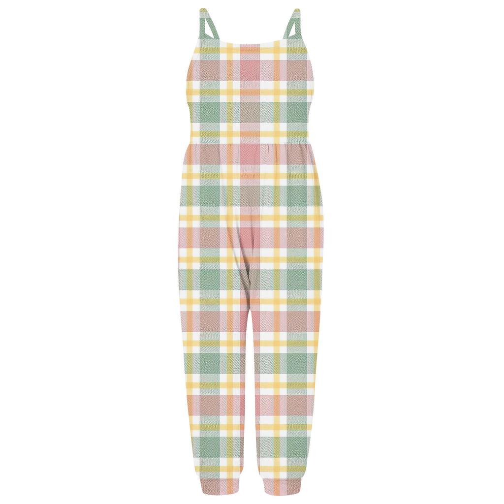 Toddler Kids Baby Girls Sleeveless Summer Romper Jumpsuit Playsuit Clothes