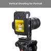 For Sony Fuji Dslr Universal Swiss Vertical Video Camera L Bracket L Plate 1/4 Inch Screw