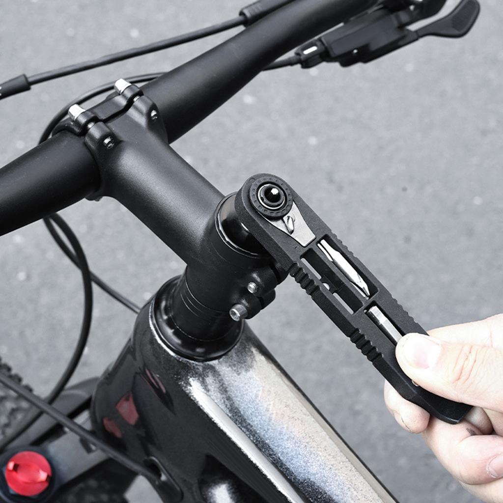 Bike Tools Kit Set For Mountain Road Bike Tire Repair Kit With Ratchet Wrench And Tire Lever Bike Tool Set Tool Set