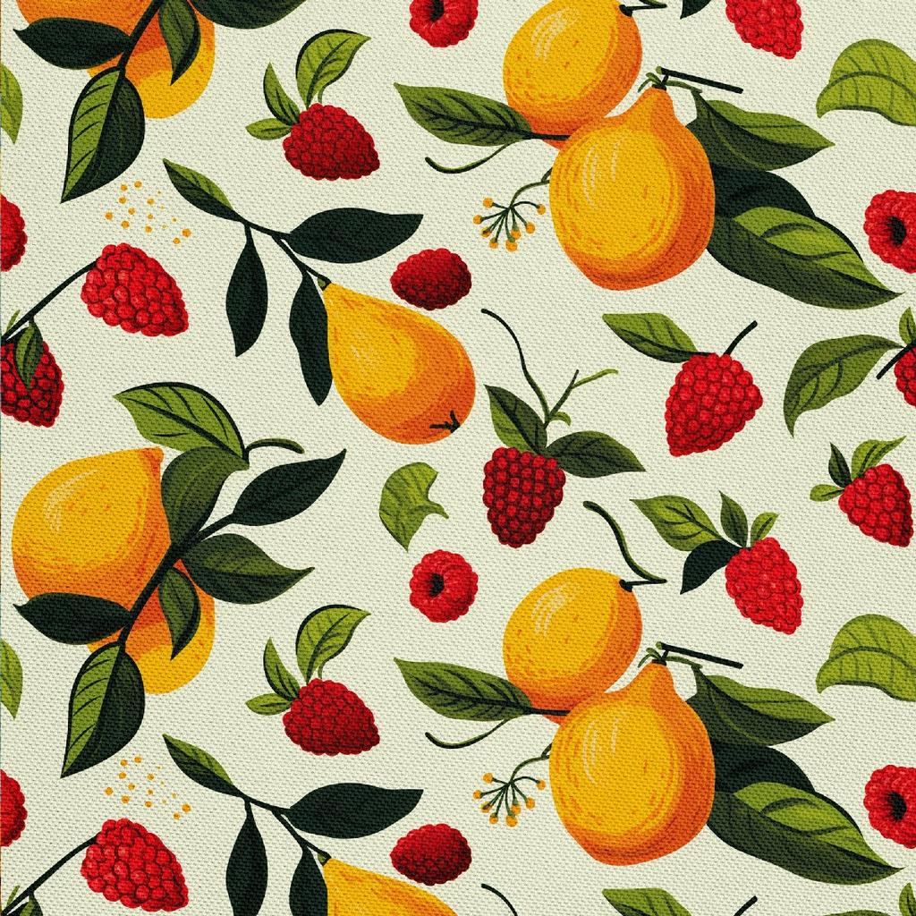 Outdoor Dekostoffe Oxford - Motiv Obst | Dx6548