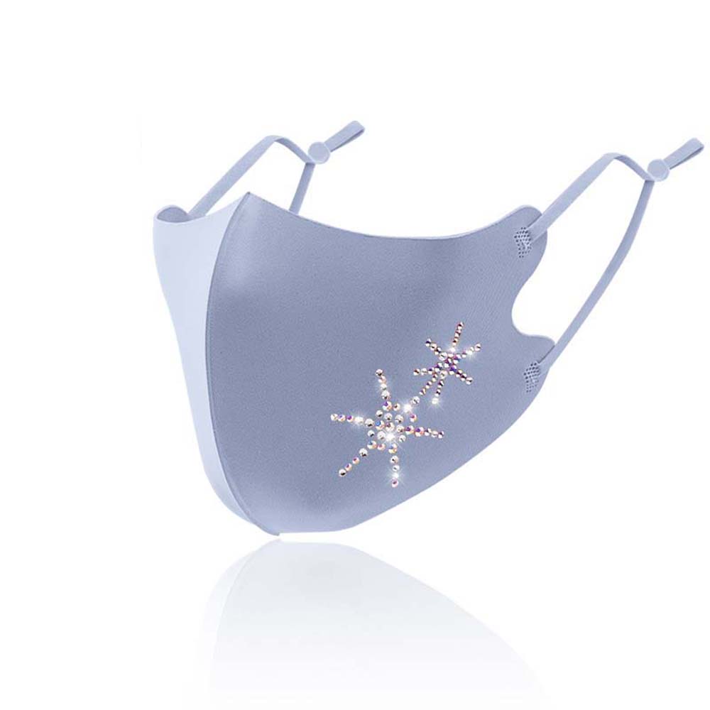 Защита Стразы Анти-загрязнение Многоразовая Противодымчатая Пылезащитная Маска для лица Медицинская Маска для лица
