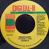 7inch Record LUKIE D - Meditation NONE Digital-B 2004 Jamaica Reggae, Ska & Dub Used