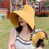 Women Summer Visors Hat Foldable Sun Hat Wide Large Brim Beach Hats Hat Chapeau Femme Beach UV Protection Cap