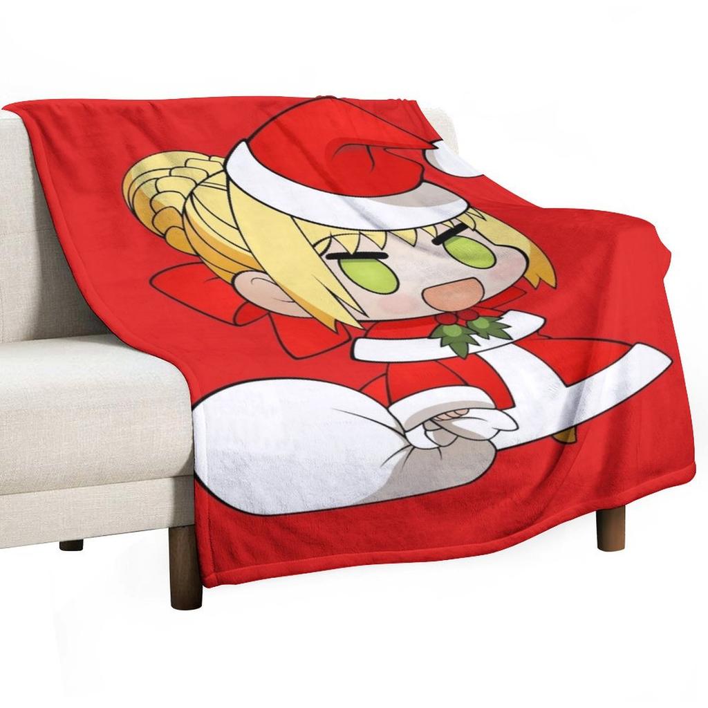 Padoru Throw Blanket Flannel Baby Bed Fashionable Cute Blankets