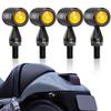 Ziyue Motorcycle Turn Signal, LED Set of 4, High Visibility, Ultra Brightness, 12 V,