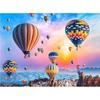 Diy Diamond Colorful Hot Air Balloon Scenery Mosaic Cross Stitch Full Round Diamond Painting Adults Handicrat