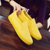 Белые кроссовки мужские повседневные туфли Slip On Canvas Shoes мужские мокасины удобные вулканизированные туфли мужские кроссовки Zapatos De Hombre