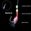 Swivel Feather Hook Fishskin String Hooks Mackerel Pesca Fish Tackle Fishing Lures Sea Bait