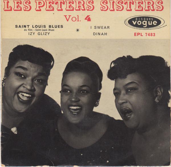 7-дюймовая пластинка LES PETERS SISTER BILLY MOORE ET S Том. 4 EPL7483 VOGUE 1957 Франция Джаз Б/у