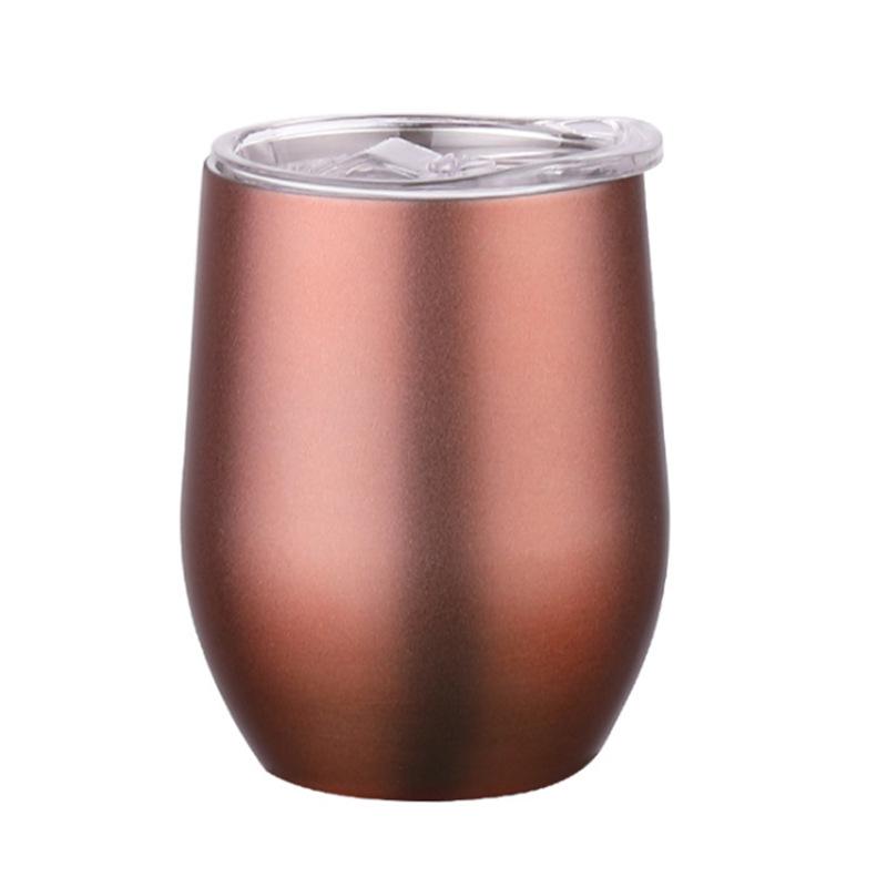 Hot Selling 12oz 350ml Double Wall Vacuum Insulated Stainless Steel Tumbler Coffee Powder Coated for Camping Wine Top Seller