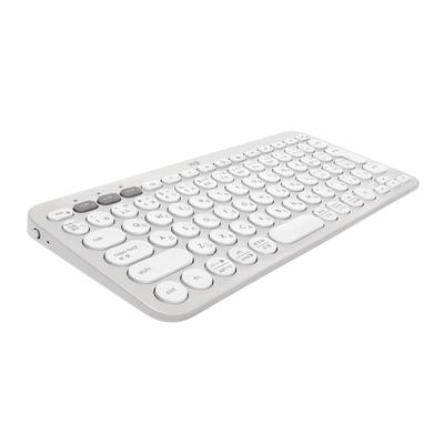 Беспроводная клавиатура Logitech PEBBLE KEYS 2 K380sOW Тонкая, легкая, 415 г, компактная, Bluetooth, беспроводная клавиатура Logi Bolt, японская раскладка, батарея на 36 месяцев