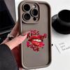 LZ21 Lips kiss design art силиконовый чехол для телефона Infinix Smart 9 Hot 40i Tecno Camon 20 Pro Moto G22 G30 OnePlus Google Pixel 9 противоударный задний чехол