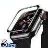 3 шт. Защитная пленка для экрана для Apple Watch 45 мм, 44 мм, 42 мм, 41 мм, 40 мм, 38 мм, защитная пленка для экрана iWatch Series 7, 6 SE, 5, 4, 3, 2 (Не закаленное стекло)