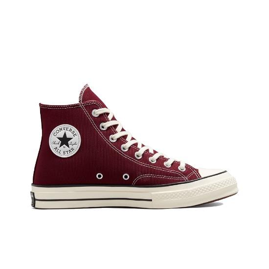 Converse Chuck 70 High Переработанный Канвас - Глубокий Бордовый 171567C