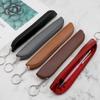 Supplies Simple Retro Style Tablet Stylus Protective Case Minimalist PU Pencil Bag Zipper Pen Case