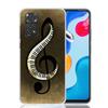 Чехол для телефона Музыкальное пианино Клавиатура Для Xiaomi Redmi Note 13 14 15 Pro Plus 12S 12 14S 11S 11E 10 10S 11 11T 5G 4G Чехол Coque Redmi