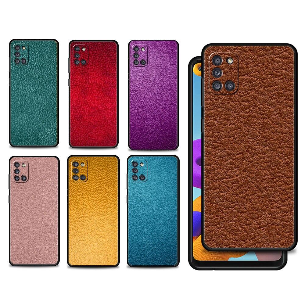 Оригинальный кожаный чехол для телефона с рисунком для Samsung Galaxy A21s A71 A12 A72 A41 A31 A02s A51 A52 A32 4G A22 A73 A03s A52s 5G A33