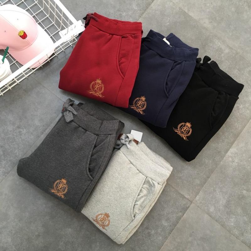 Winter Fleece and Thick Sports Casual Pants Women's Plus-size Pants Haren Pants