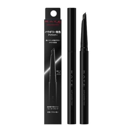 KATE Powdery Naginata Liner BK-1 Soft Black Crying Tears God Powder Eyeliner Waterproof