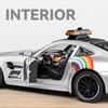 1/24 Автомобиль Benz Safety Battery Amg Battery F1, Тип модели, с фарами, подходит для коллекционирования гоночных автомобилей