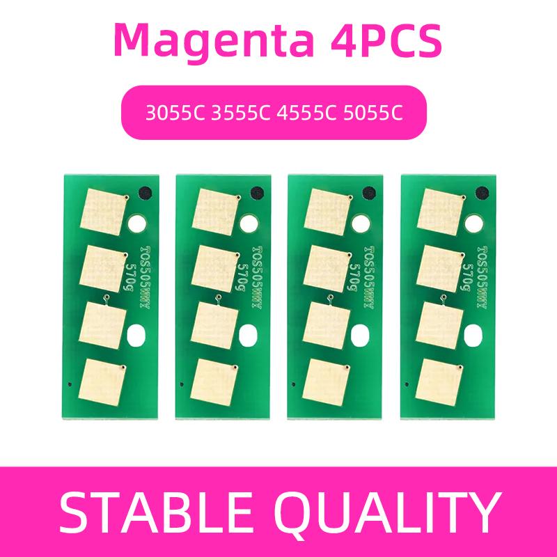 T-FC50 Toner Chip,For Toshiba E-Studio 2555C 3055C 3555C 4555C 5055C Cartridge Chips Replacement Printer