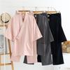 Pajamas Spring Autumn Couple Men Women Sweat Steamed Clothes Home Set