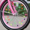 36pcs Colorful Star-Shaped Bicycle Spoke Beads Durable Ideal for Kids' Bikes & Adult Bikes, Bicycle Accessories Bicycle Decorations