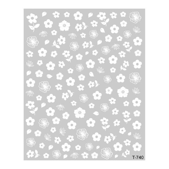 Украшение ногтей, хорошая универсальная бумажная художественная наклейка, легко очищаемая наклейка для ногтей для женщин