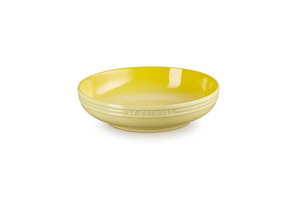 Le Creuset Круглая Soleil Для горячего и холодного и посудомоечной машины Подходит для и пасты Японское блюдо, 20 см, Серия. резистентный. Микроволновая печь, духовка, безопасно. гратен,