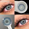 FUNSACHY 1 пара контактных линз натурального цвета для глаз, коричневые линзы для зрачков, косметические зеленые контактные линзы, линзы нового цвета