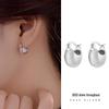 Banyan Tree S925 Silver Korean Cold Style Fashion Earrings for Women - 2024 Niche Design