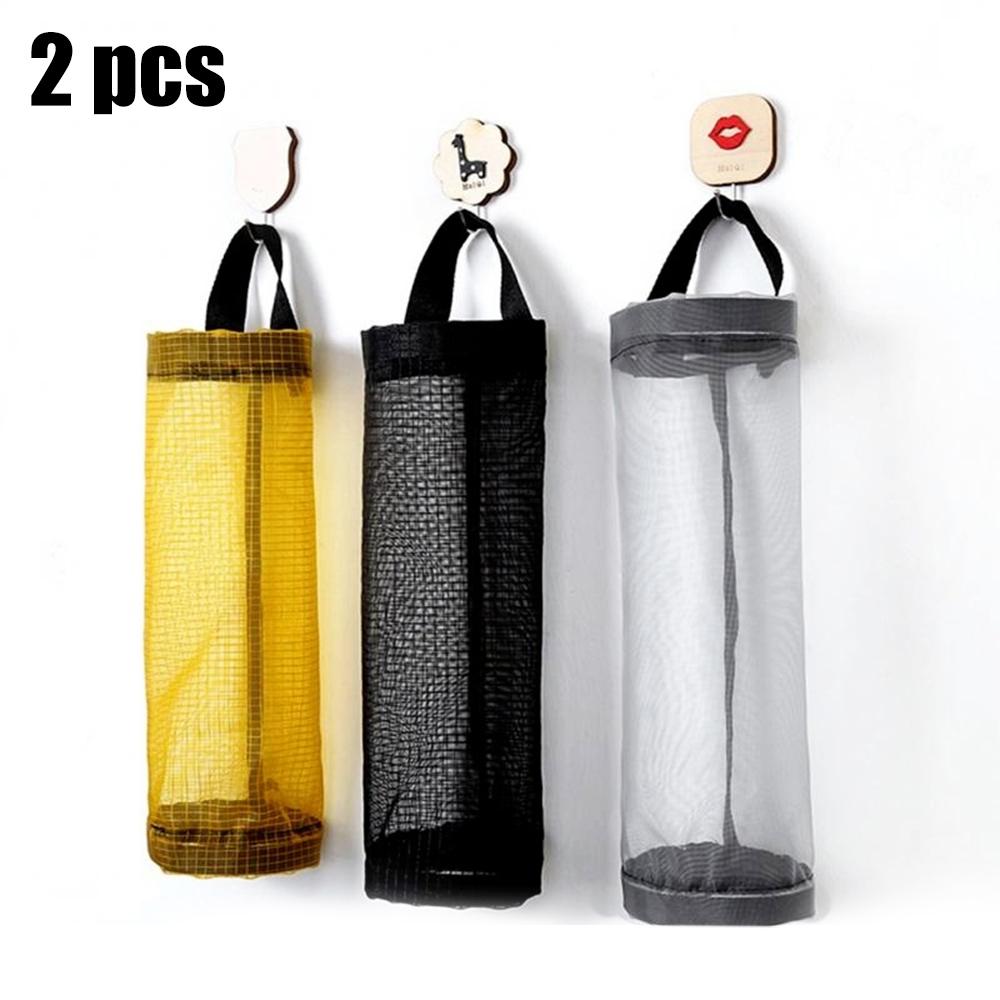Кухонный мешок для мусора, подвесная сумка, подвесная настенная съемная домашняя всячина, пластиковый пакет, сортировочная сумка для хранения, кухонные принадлежности